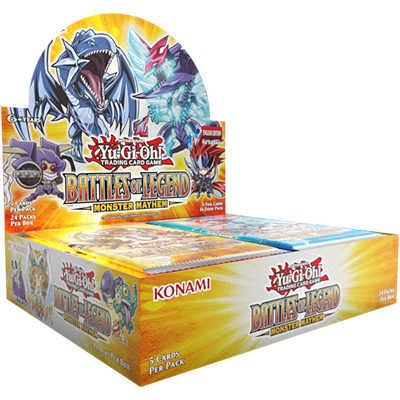 Yu-Gi-Oh! Battle of Legends Monster Mayhem Booster Box Pre-order