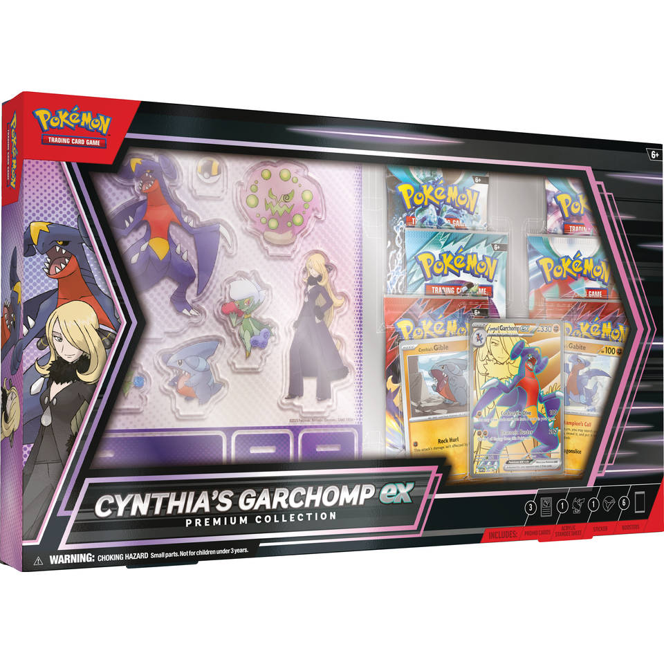Cynthia's Garchomp ex Premium Collection Box