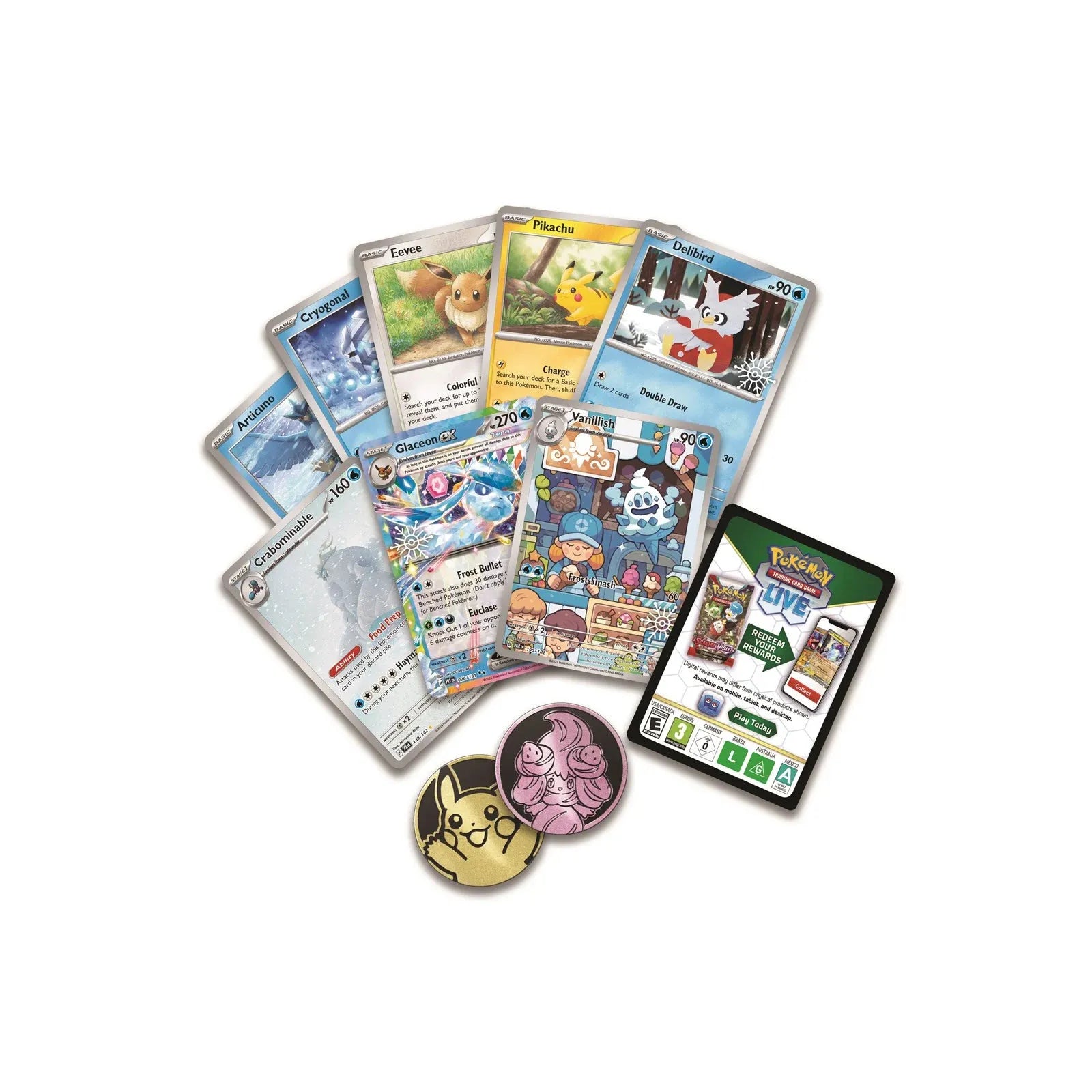 Pokémon Holiday Calendar 2025 Max 2 p.p.