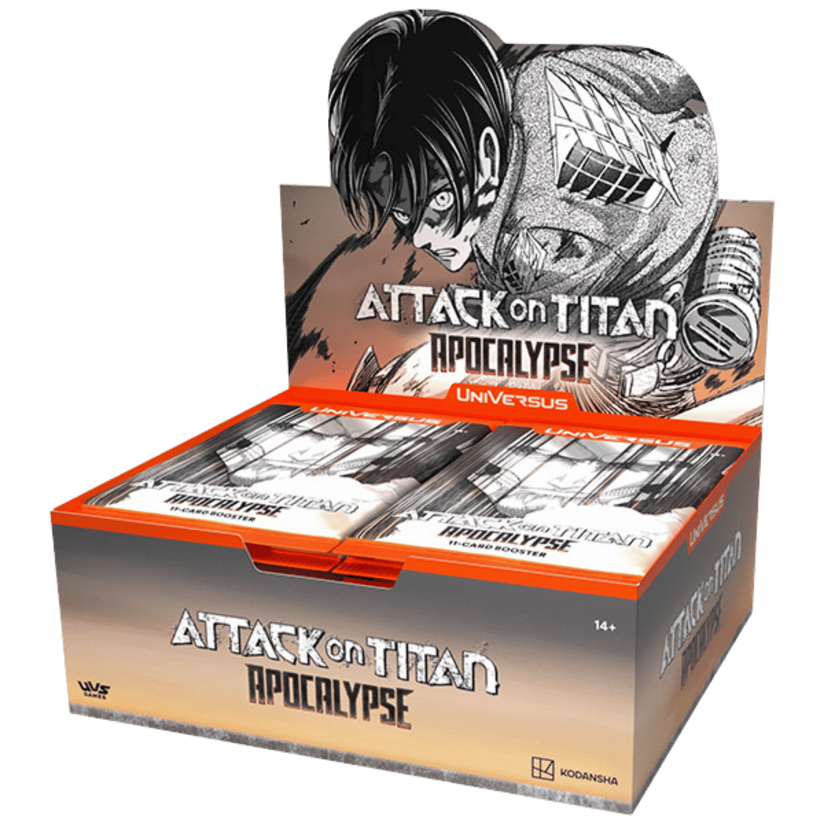 UniVersus Attack on Titan Apocalypse Booster Box Pre-order