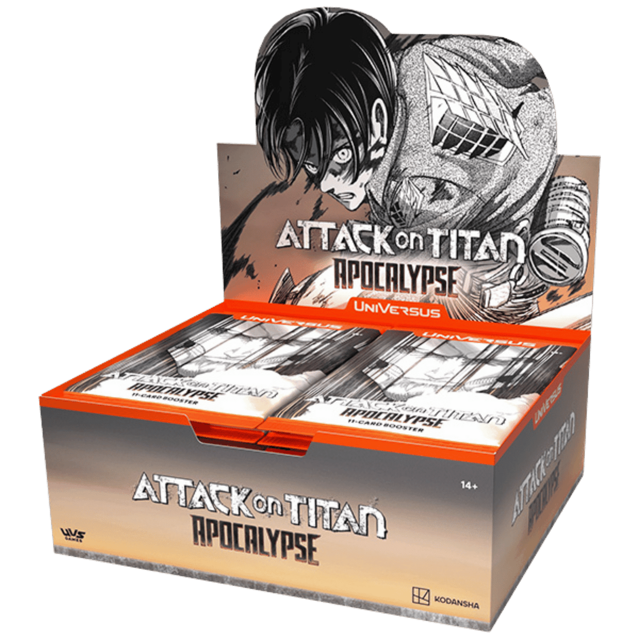 UniVersus Attack on Titan Apocalypse Booster Box Pre-order