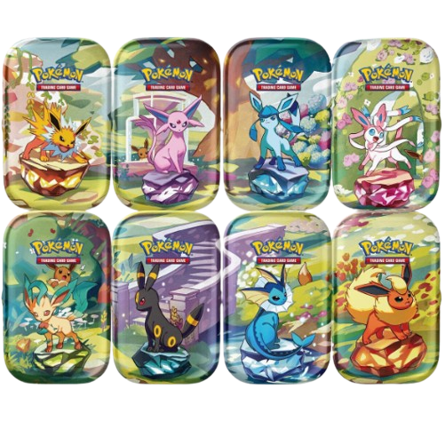 Pokémon Prismatic Evolutions Mini Tin Pre-order - Pokeca.NL