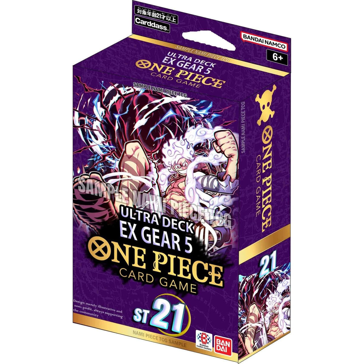 Bandai One Piece Starter Deck ST21 Ex Gear 5 Pre-order - Pokeca.NL