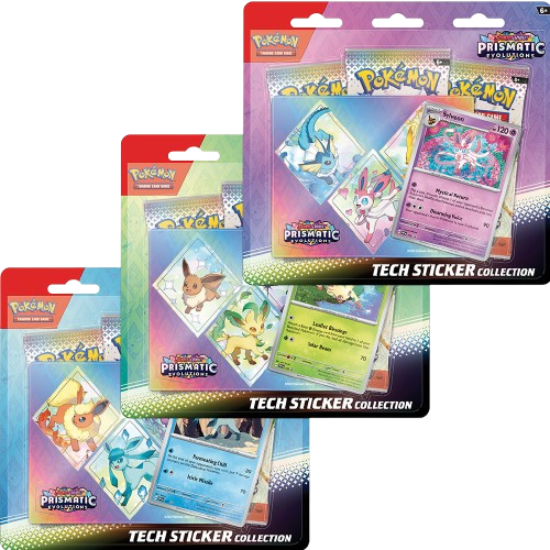 Pokémon Prismatic Evolutions Sticker Collection Blister - Pokeca.NL