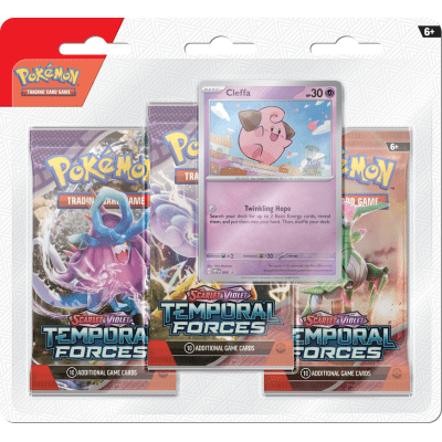 Pokémon Temporal Forces 3-pack Blister PRE-ORDER - Pokeca.NL