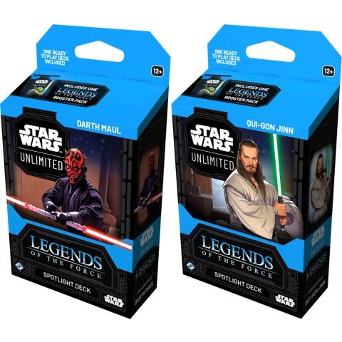 Star Wars Unlimited  Legends of the Force Spotlight Deck (set van 2) Pre-order - Pokeca.NL