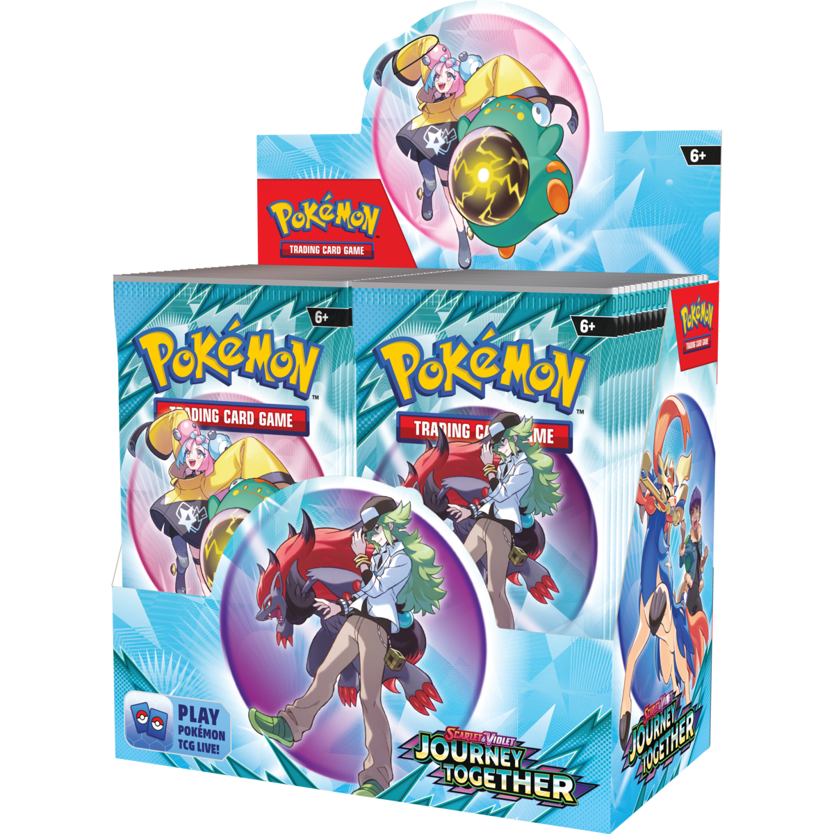 Pokémon Journey Together Booster Box Pre-order Max 1 p.p. - Pokeca.NL