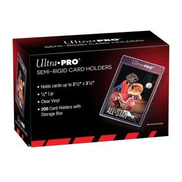 Ultra Pro Semi - Rigid Card Holders met 1/2" Lip (200 stuks) - Pokeca.NL