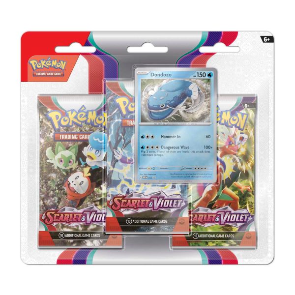 Pokémon Scarlet & Violet 3-Pack Blister - Pokeca.NL