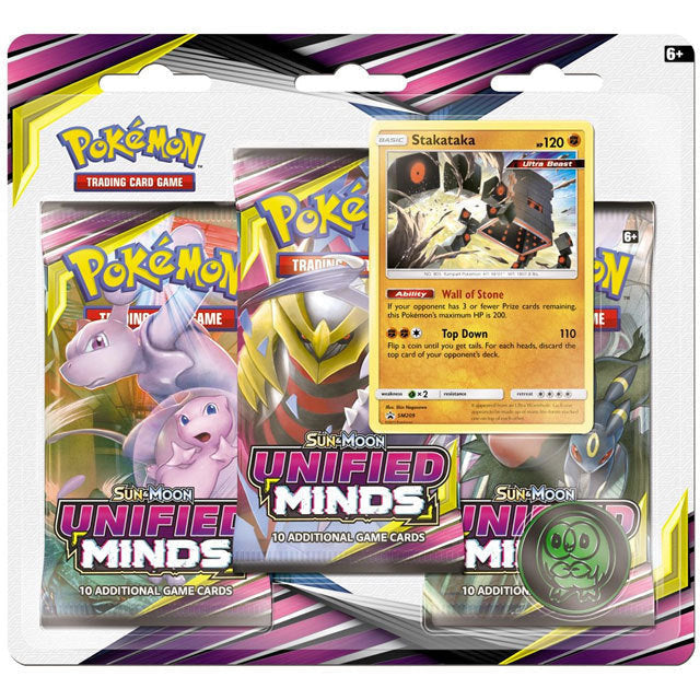 Pokémon Unified Minds 3-pack Blister - Pokeca.NL
