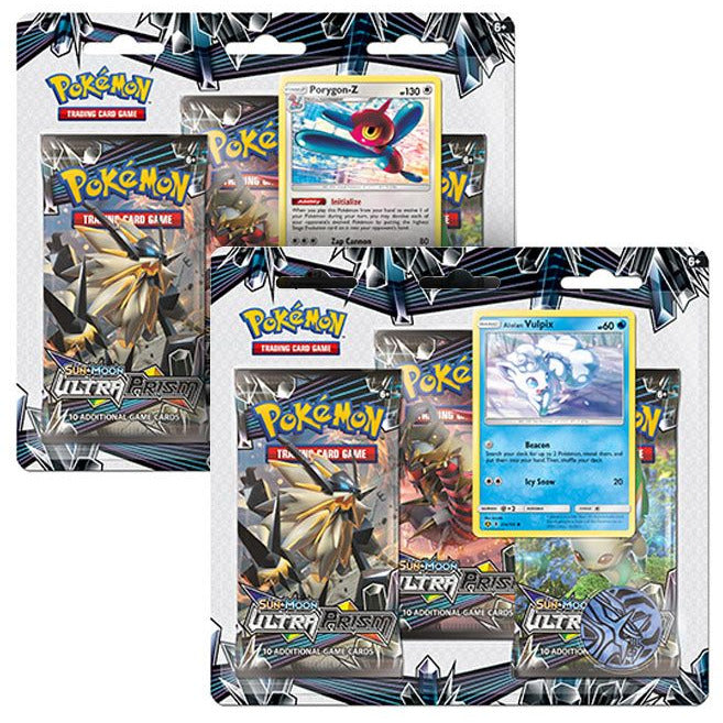Pokémon Ultra Prism 3-Pack Blister - Pokeca.NL