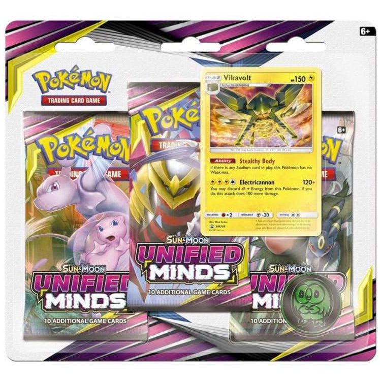 Pokémon Unified Minds 3-pack Blister - Pokeca.NL