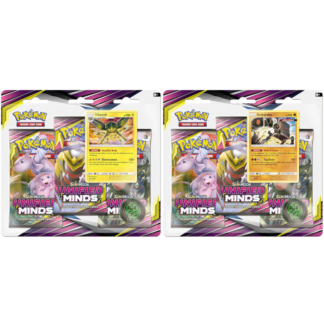 Pokémon Unified Minds 3-pack Blister - Pokeca.NL